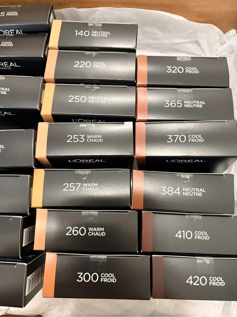 EVERY SHADE L’Oréal Infalliable 24 Hour Fresh Wear Cushion Foundation